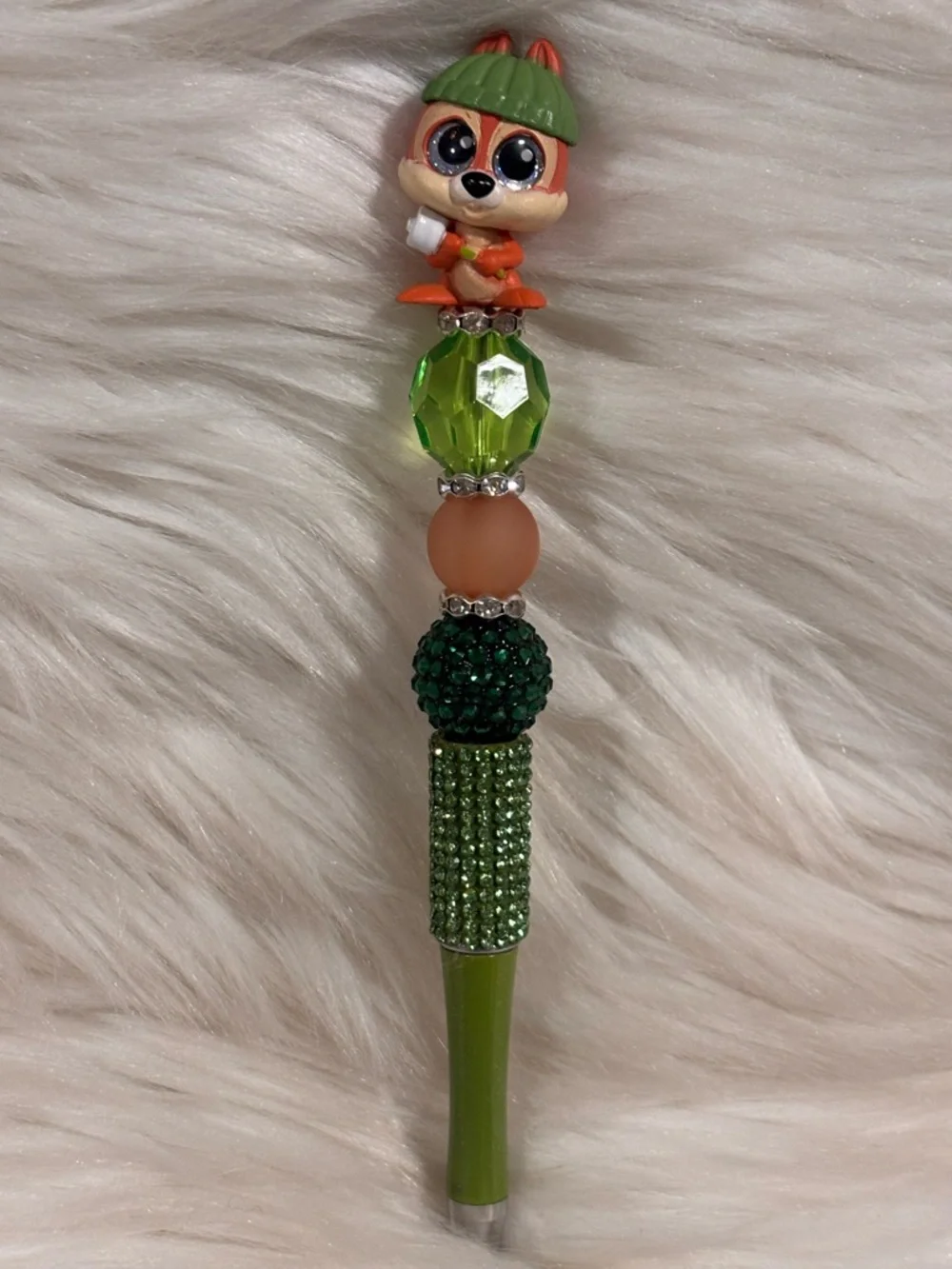 Disney Doorables Chip Beaded Pen Handcrafted